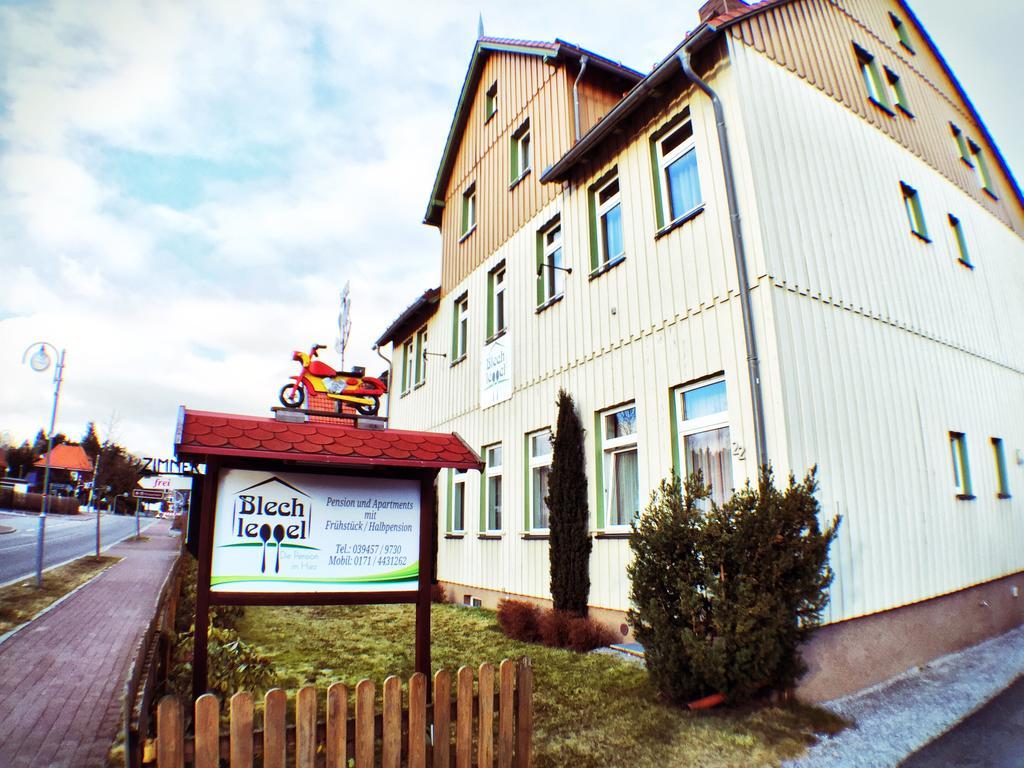 Blechleppel - Die Pension Im Harz Benneckenstein Extérieur photo